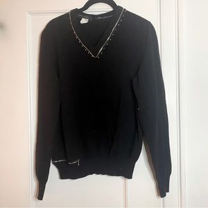 Marc Jacobs Black Cashmere Sweater Size S